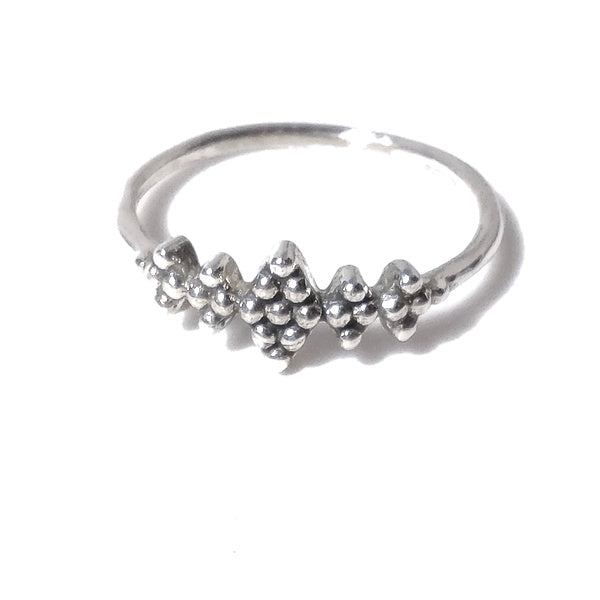 ANELLO AMRITA in argento 925 ANELLO artigianale | GIOIELLI ARGENTO | BOHO