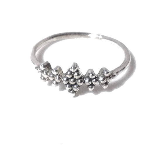 ANELLO AMRITA in argento 925 ANELLO artigianale | GIOIELLI ARGENTO | BOHO