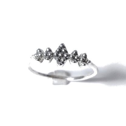 ANELLO AMRITA in argento 925 ANELLO artigianale | GIOIELLI ARGENTO | BOHO