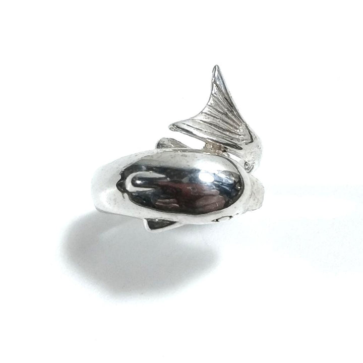 Anello fascia in argento 925 ANELLO artigianale | Delfino