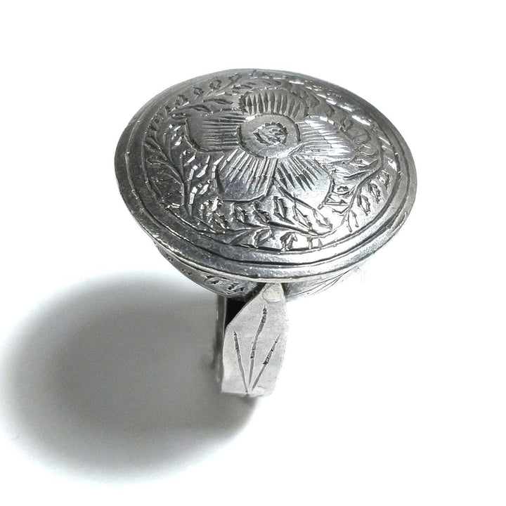 ANELLO ETNICO in argento 925 Anello SIGILLO | GIOIELLI ETNICI
