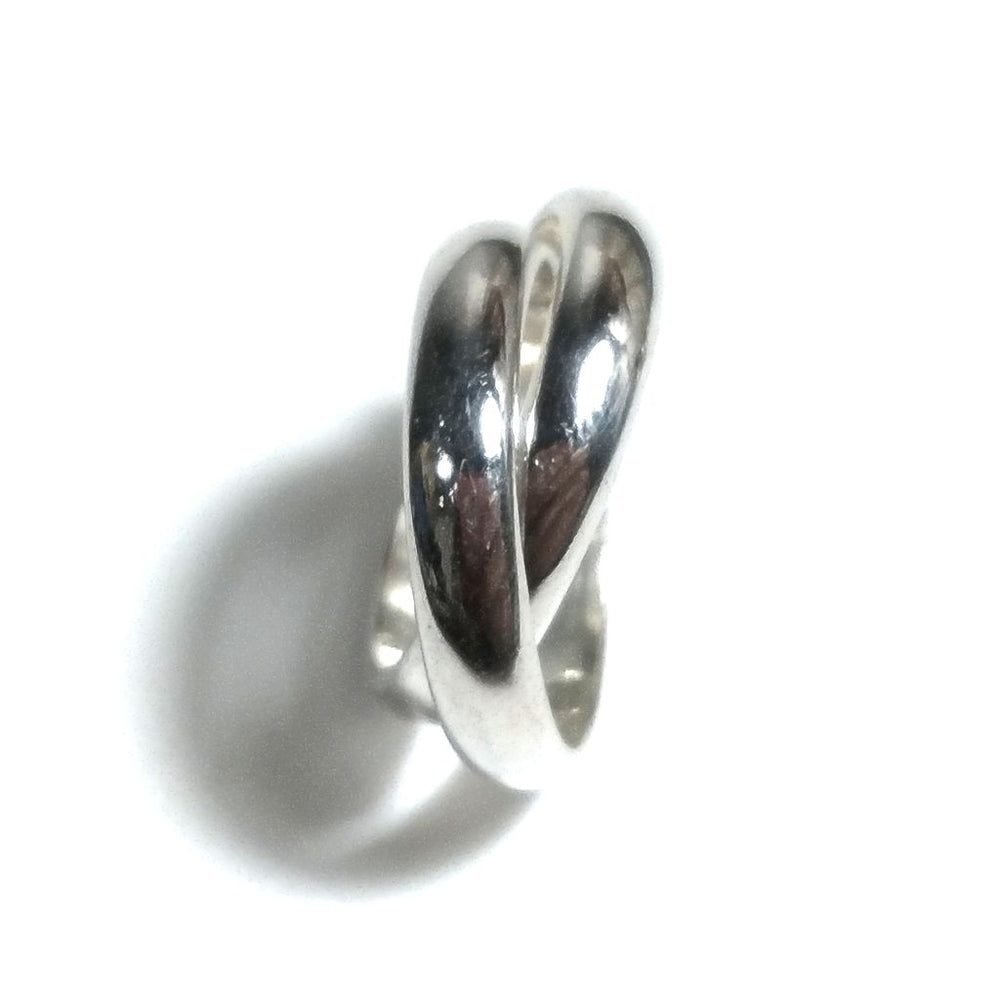 Anello fascia in argento 925 ANELLO artigianale | GIOIELLI IN ARGENTO | DOPPIO anello