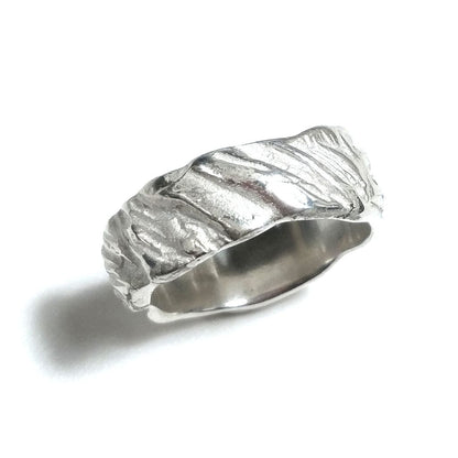 Anello fascia in argento 925 Anello d'argento | GIOIELLI ARGENTO | FASCIA satinata