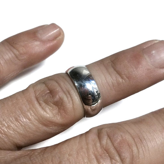 Anello a fascia in argento 925 - HARUKI