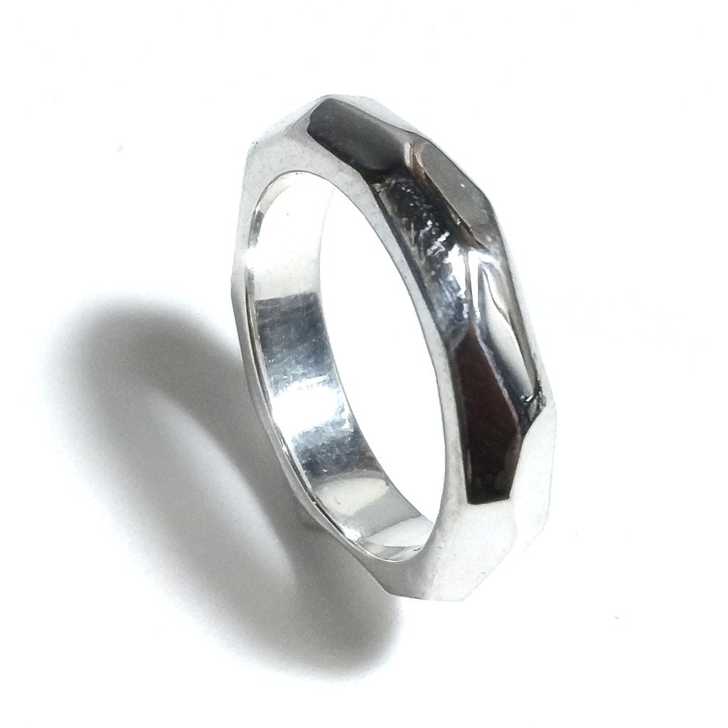 Anello a fascia in argento 925 - DORY