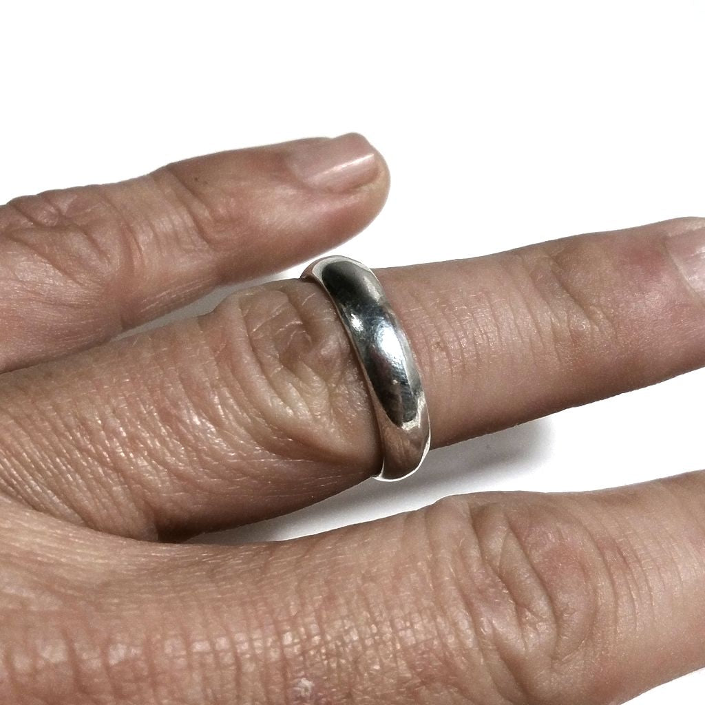 Anello fascia in argento 925 Anello d'argento | GIOIELLI ARGENTO | FEDE