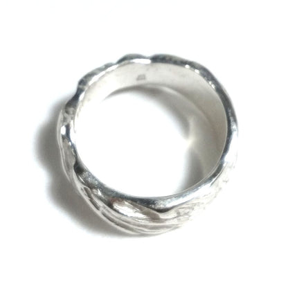 Anello fascia in argento 925 Anello d'argento | GIOIELLI ARGENTO | FASCIA satinata