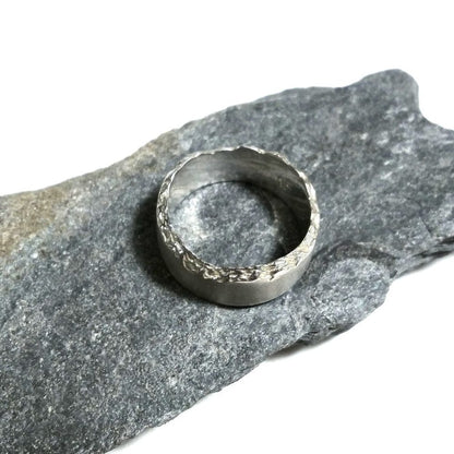 Anello fascia in argento 925 Anello d'argento | GIOIELLI ARGENTO | FASCIA satinata