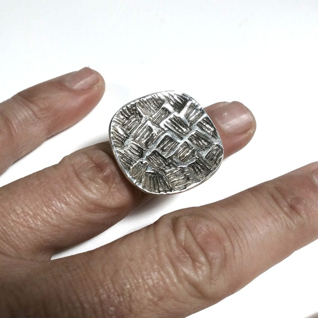 ANELLO artigianale in argento 925 ANELLO ETNICO | GIOIELLI IN ARGENTO