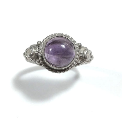 Anello con pietra in argento 925 con Ametista | GIOIELLI IN ARGENTO