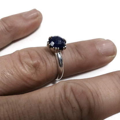 ANELLO artigianale in argento 925 con Lapislazzuli | GIOIELLI CON PIETRE