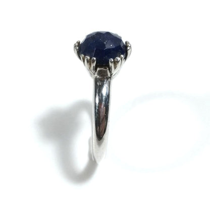 ANELLO artigianale in argento 925 con Lapislazzuli | GIOIELLI CON PIETRE