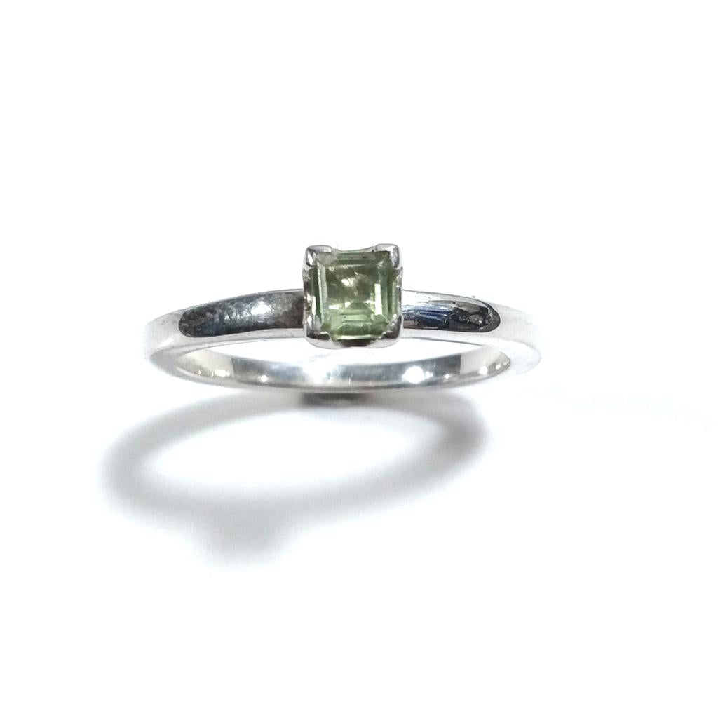 ANELLO artigianale in argento 925 Anello con Peridoto | GIOIELLI IN ARGENTO