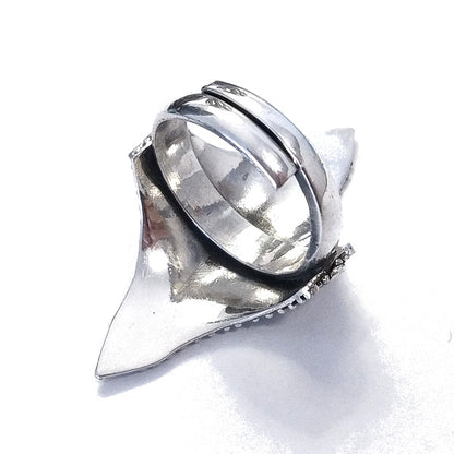 ANELLO etnico DAMINI in argento 925 ANELLO artigianale | ANELLO ARGENTO