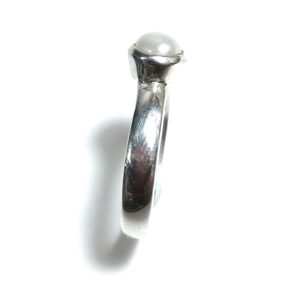 Anello con pietra in argento 925 con Perla | GIOIELLI ETNICI