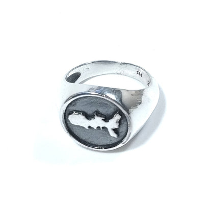 ANELLO artigianale in argento 925 Anello da Mignolo ELBA