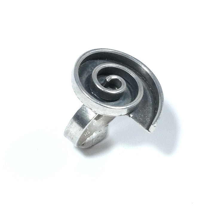 ANELLO artigianale in argento 925 Anello d'argento | Spirale