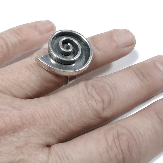 ANELLO artigianale in argento 925 Anello d'argento – immagine2
