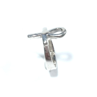 ANELLO ETNICO in argento 925 ANELLO artigianale | ANKH Chiave della vita – immagine4