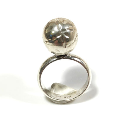 Anello fede in argento 925 ANELLO artigianale – immagine3