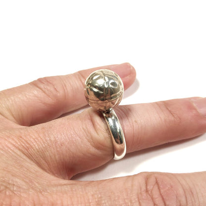 Anello fede in argento 925 ANELLO artigianale – immagine5