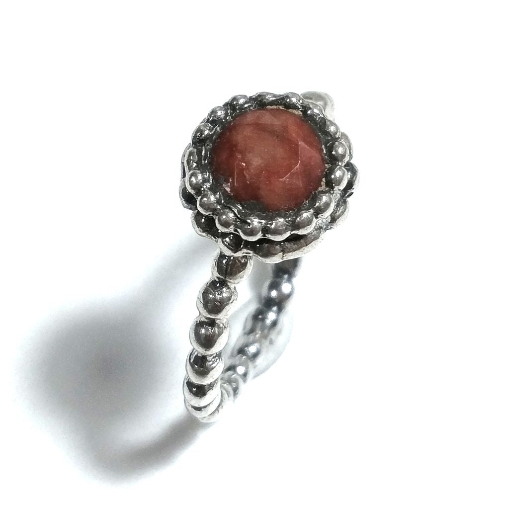 Anello AVANI in argento 925 con pietra | GIOIELLI IN ARGENTO