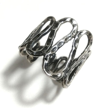 ANELLO artigianale in argento 925 Anello fascia | ANELLI ARGENTO