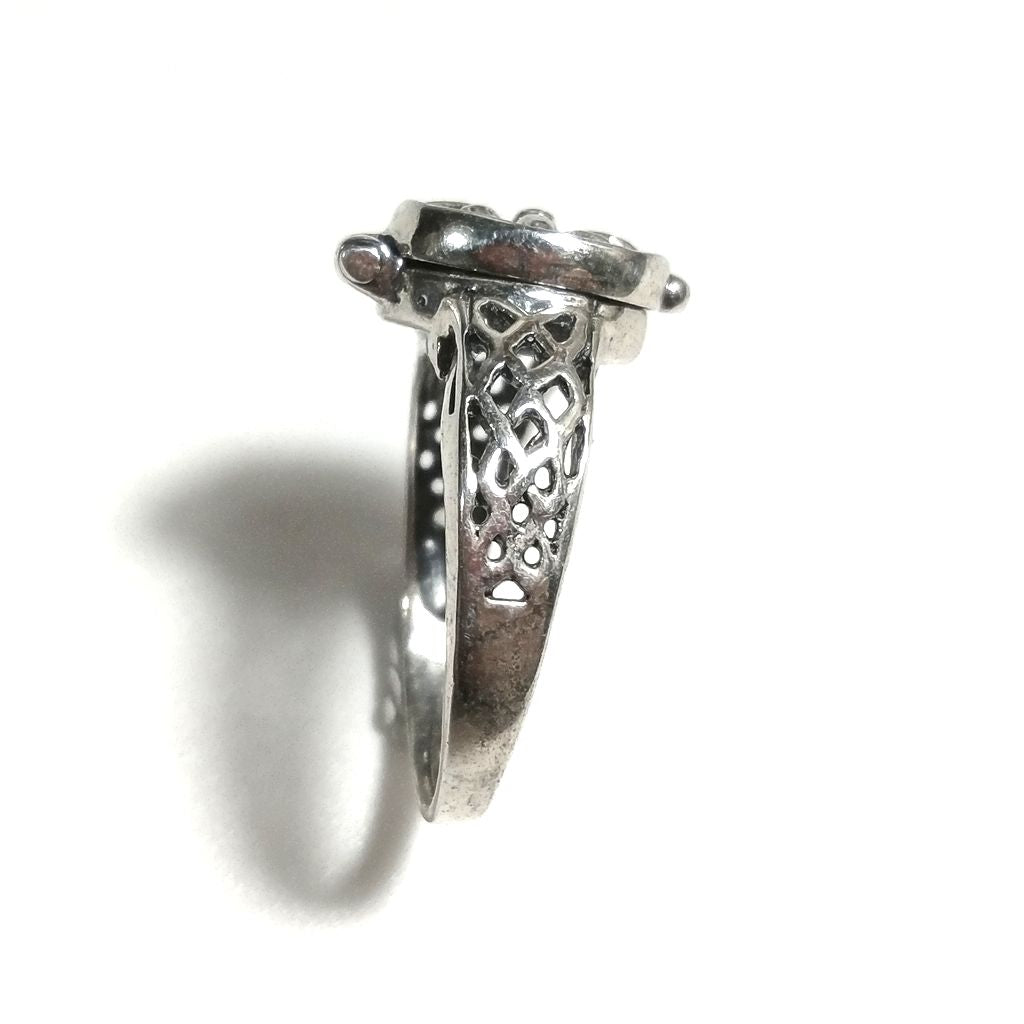 Anello veleno in argento 925 ANELLO artigianale | GIOIELLI ETNICI