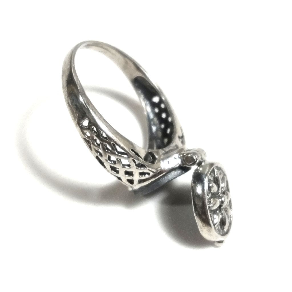 Anello veleno in argento 925 ANELLO artigianale | GIOIELLI ETNICI