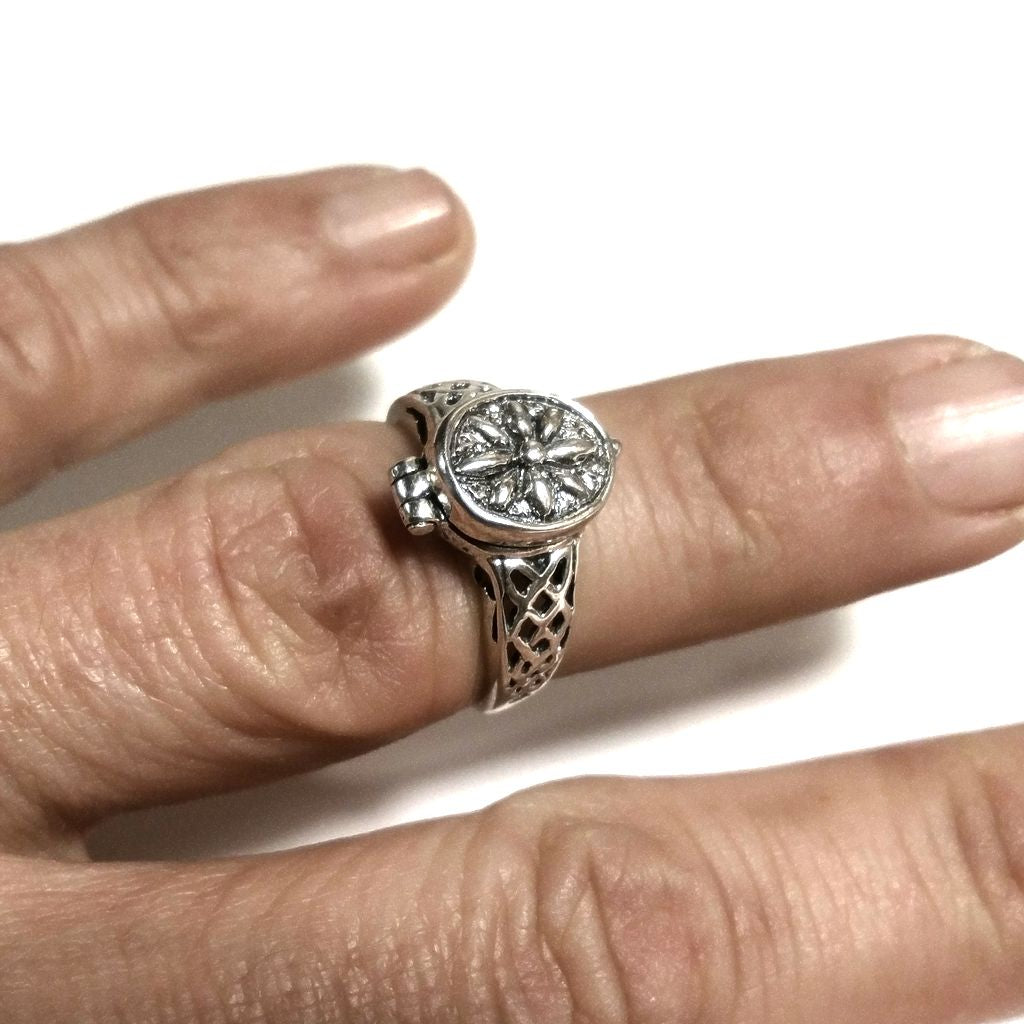 Anello veleno in argento 925 ANELLO artigianale | GIOIELLI ETNICI