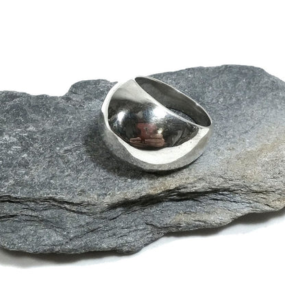 Anello fascia in argento 925 Anello d'argento | GIOIELLI ARGENTO | FASCIA satinata