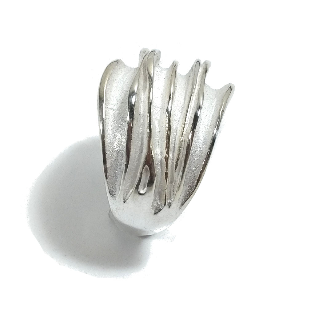 Anello fascia in argento 925 Anello d'argento | GIOIELLI ARGENTO | FASCIA satinata