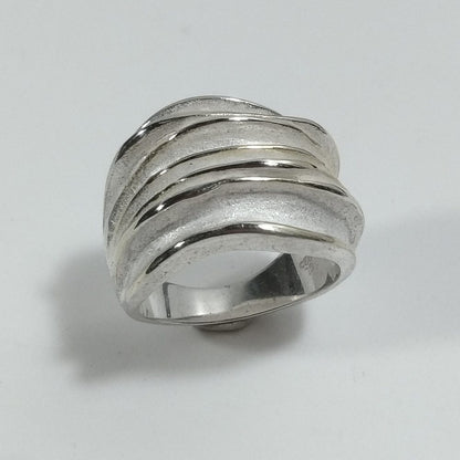 Anello fascia in argento 925 Anello d'argento | GIOIELLI ARGENTO | FASCIA satinata