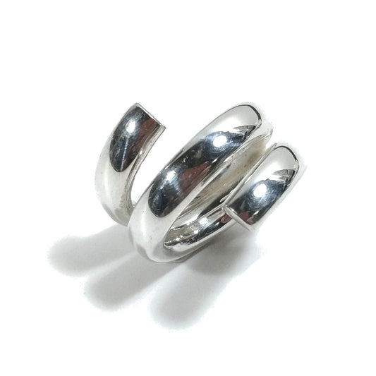 ANELLO artigianale in argento 925 Anello a spirale - REZA – immagine1