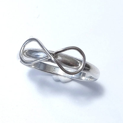 Anello fascia in argento 925 Anello d'argento | INFINITO – immagine11