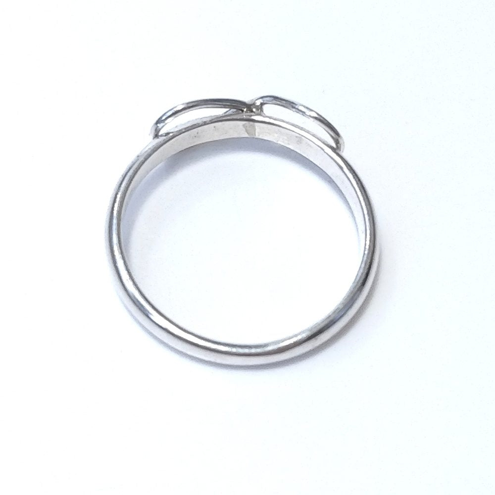 Anello fascia in argento 925 Anello d'argento | INFINITO