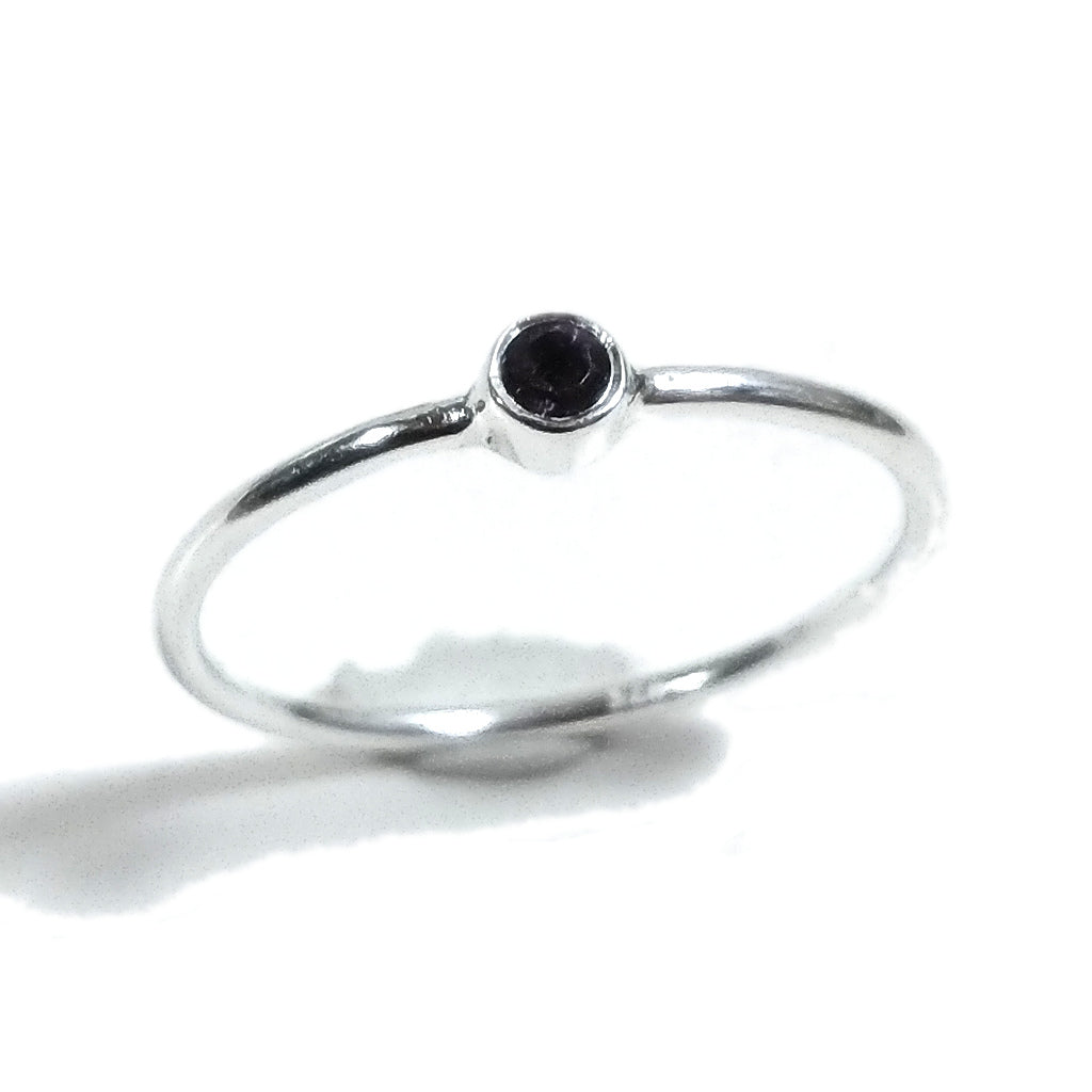 Anello sovrapponibile in argento 925 con pietra Le LUCCIOLE