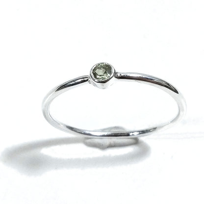 Anello sovrapponibile in argento 925 con pietra Le LUCCIOLE