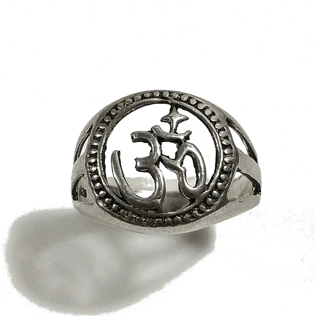 Anello chevalier da mignolo OM in argento