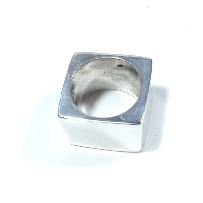 ANELLO artigianale in argento 925 - CUBIC – immagine4