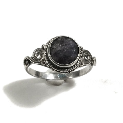 Anello con pietra in argento 925 con Ametista e altri | GIOIELLI ETNICI