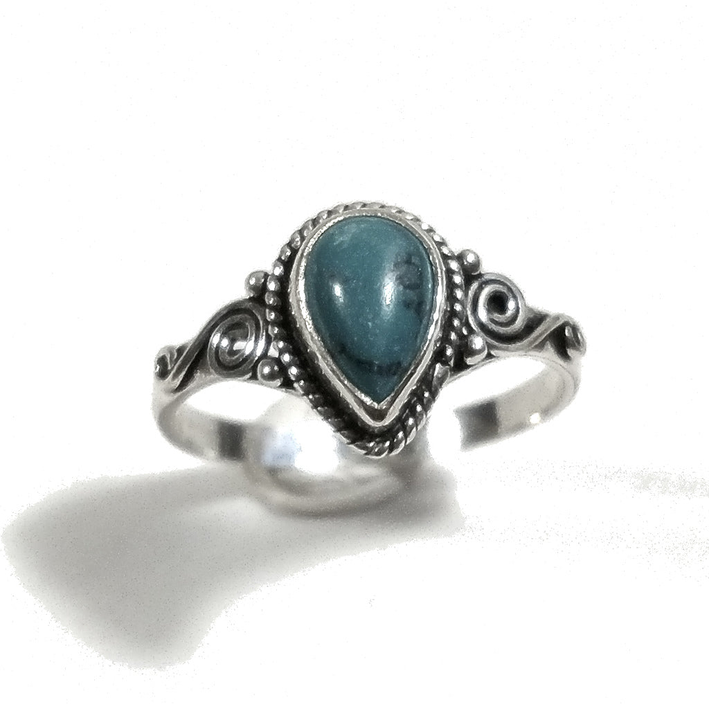 Anello con pietra in argento 925 con Ametista e altri | GIOIELLI ETNICI
