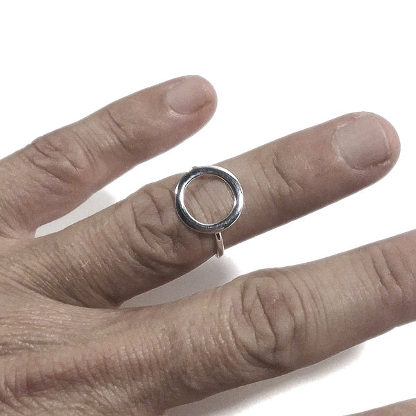 ANELLO EKTA in argento 925 ANELLO artigianale | GIOIELLI Contemporanei