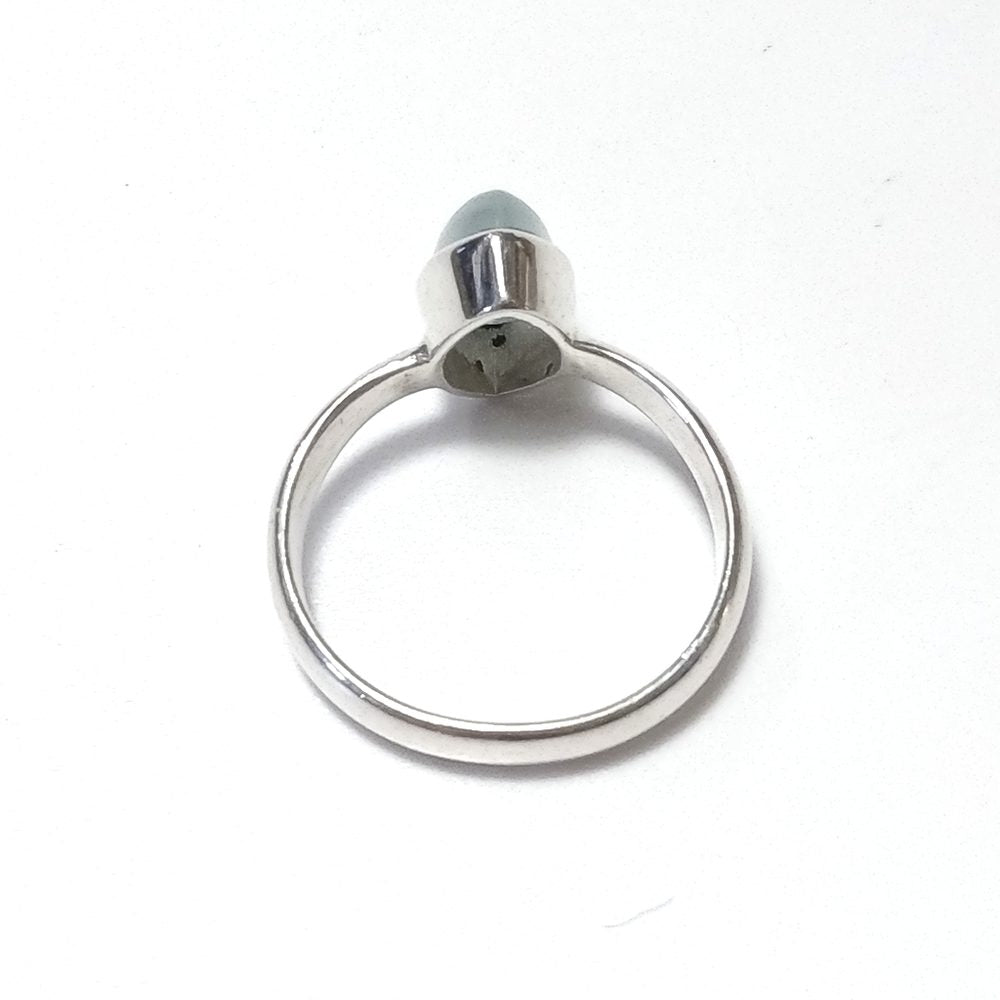 ANELLO artigianale in argento 925 Anello d'argento Acquamarina | GIOIELLI CON PIETRE  Contenuti multimediali 1 di 5