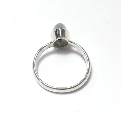ANELLO artigianale in argento 925 Anello d'argento Acquamarina | GIOIELLI CON PIETRE  Contenuti multimediali 1 di 5