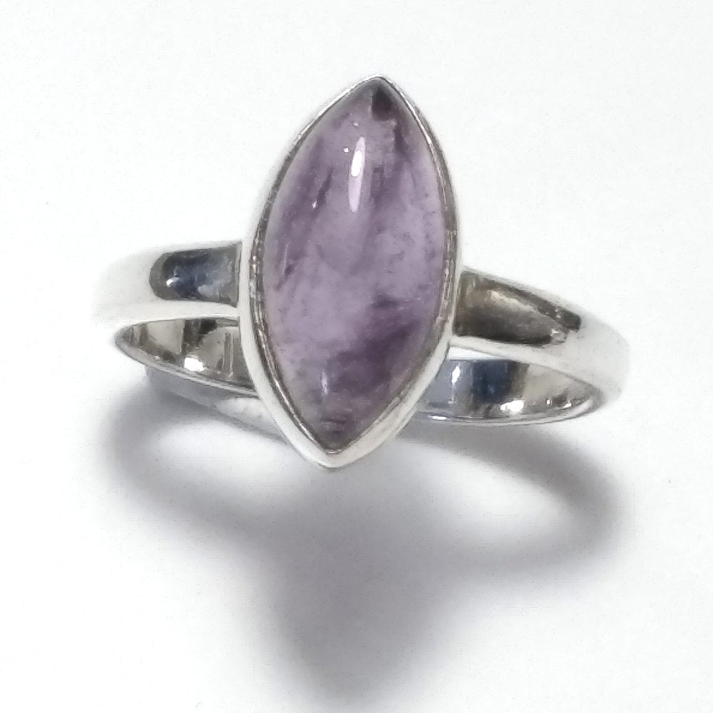 Anello con pietra in argento 925 Anello d'argento Ametista | GIOIELLI CON PIETRE