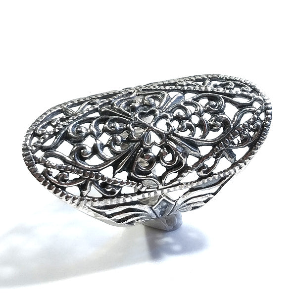 ANELLO fascia MAHIKA in argento 925 ANELLO artigianale | GIOIELLI ETNICI