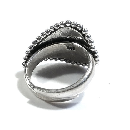 ANELLO fascia MADHURI in argento 925 ANELLO artigianale | GIOIELLI ETNICI