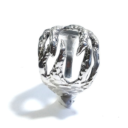 ANELLO Drago RAJANI in argento 925 ANELLO artigianale | GIOIELLI ETNICI