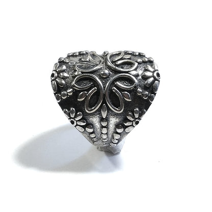 ANELLO fascia PIA in argento 925 ANELLO artigianale | GIOIELLI ETNICI